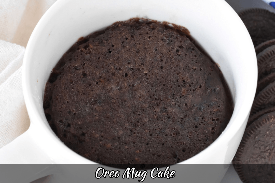 Oreo Mug Cake Recipe: How to Make Oreo Mug Cake - Foodie Front