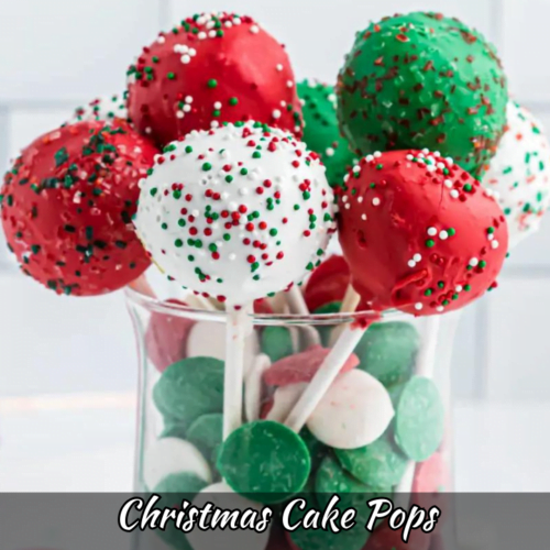 Christmas Cake Pops Recipe