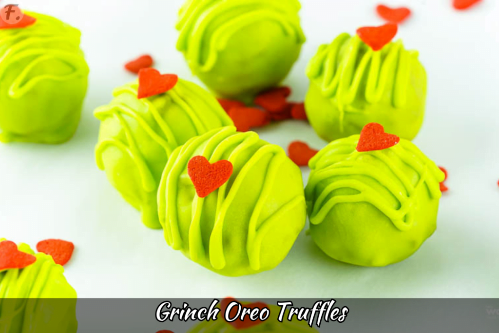 Grinch Oreo Truffles