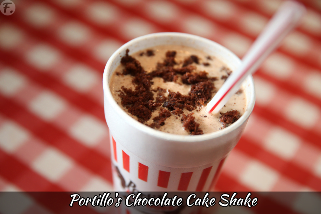 Homemade Portillo’s Chocolate Cake Shake