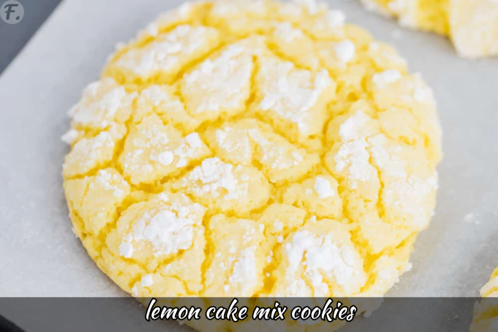 Lemon Cake Mix Cookies Recipe