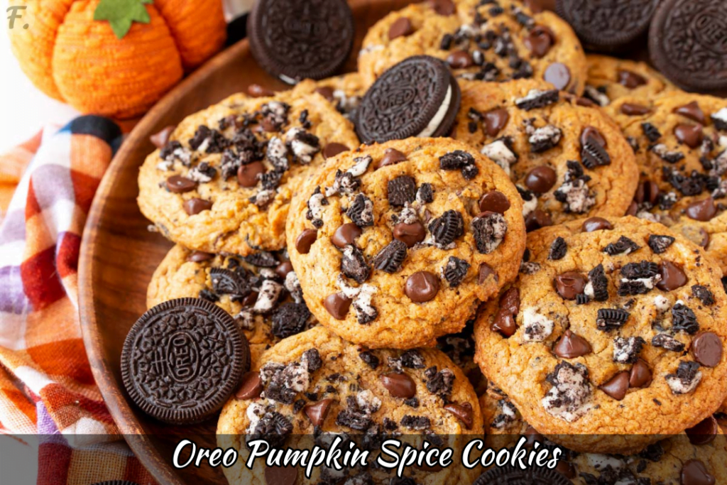 Oreo Pumpkin Spice Cookies