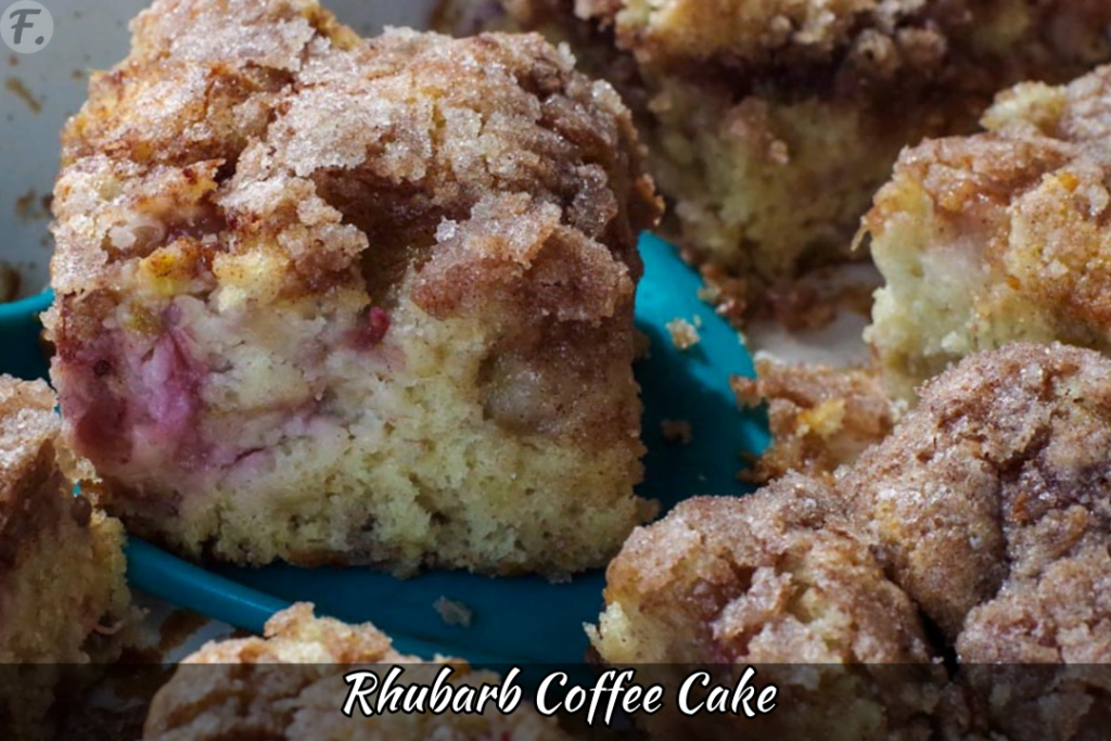 Rhubarb Coffee Cake