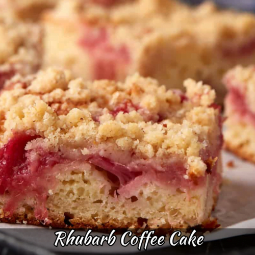 Rhubarb Coffee Cake Recipe