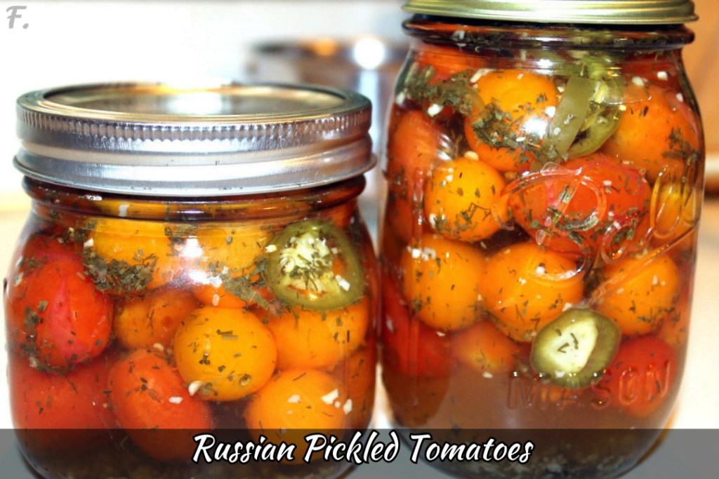 Russian Pickled Tomatoes Recipe