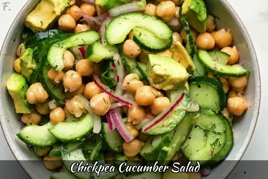 Chickpea Cucumber Salad