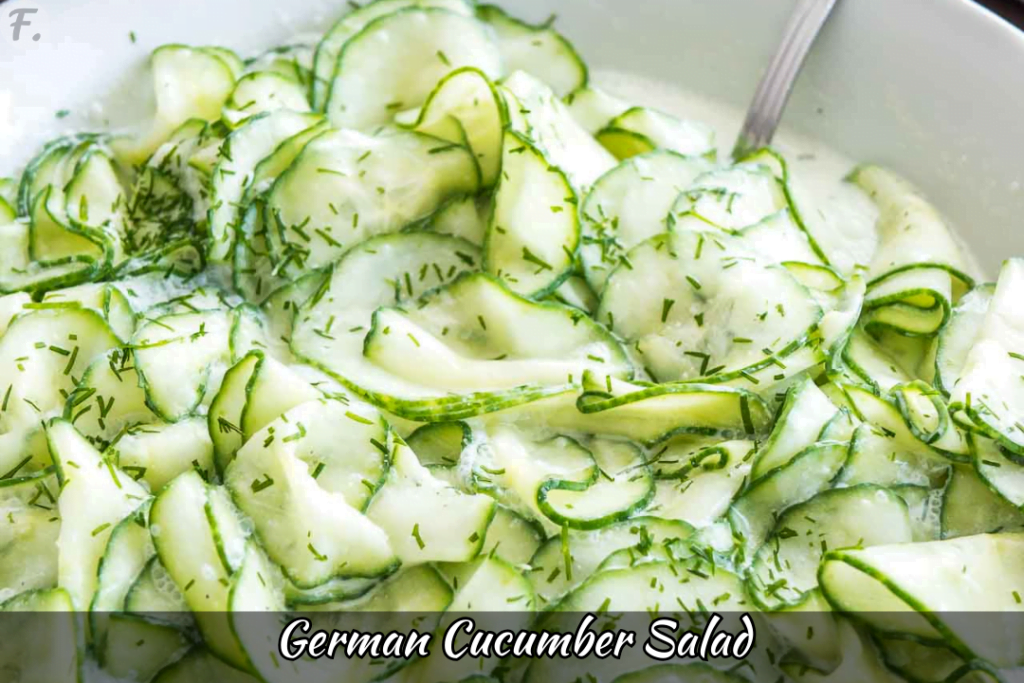 German Cucumber Salad Recipe