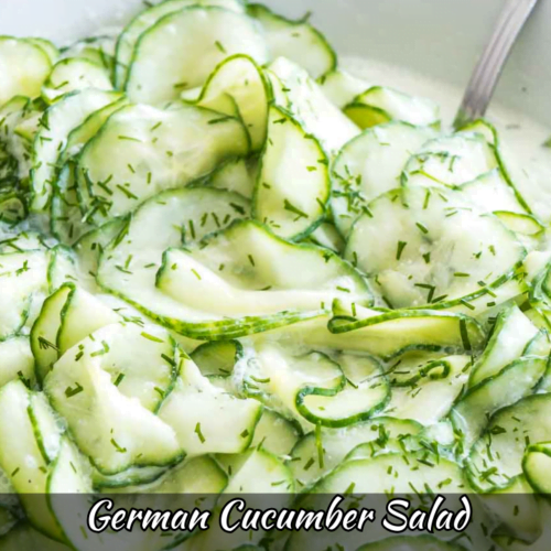 German Cucumber Salad Recipe