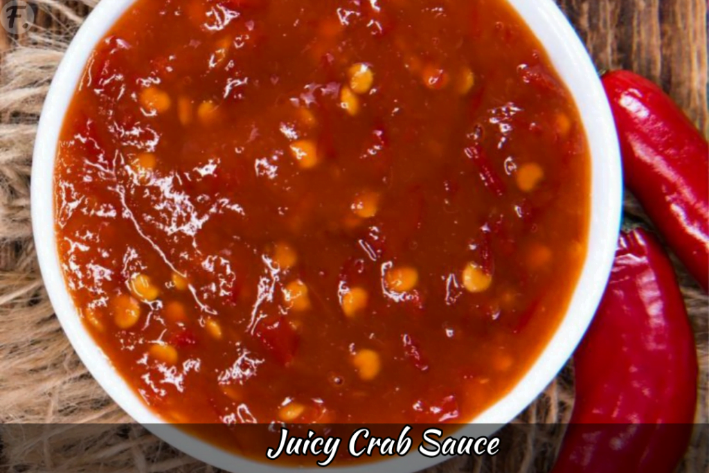 how to make juicy crab sauce