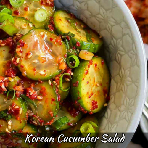 Korean Cucumber Salad Recipe