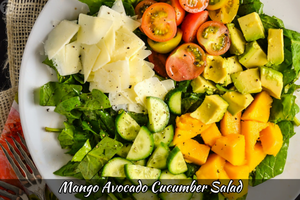 Mango Avocado Cucumber Salad