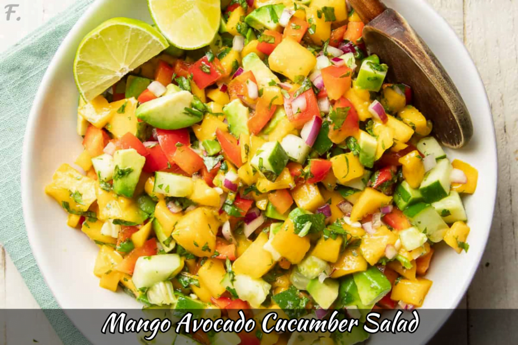 Mango Avocado Cucumber Salad Recipe