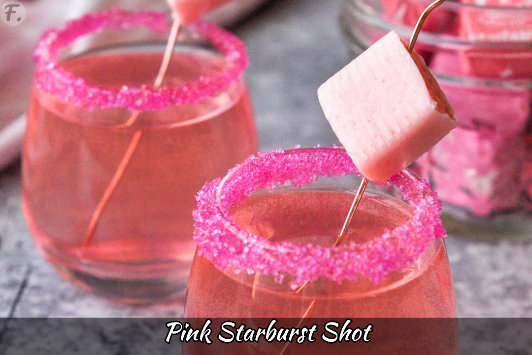 Pink Starburst Shot Recipe How To Make Pink Starburst Shot Foodie Front 7742