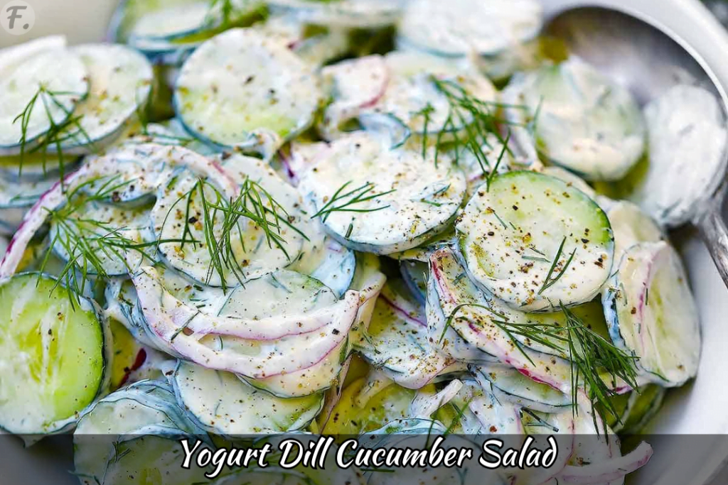Yogurt Dill Cucumber Salad