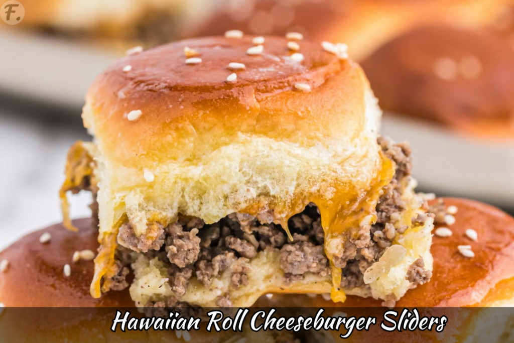 Hawaiian Roll Cheeseburger Sliders