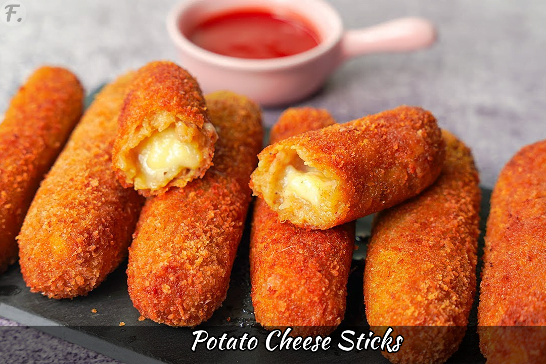 Potato Cheese Sticks Recipe: How To Make Potato Cheese Sticks - Foodie ...