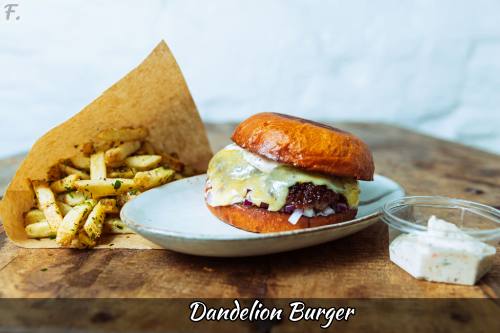 Dandelion Burger