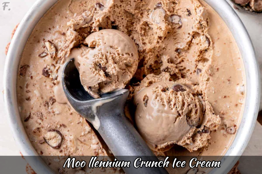 Moo llennium Crunch Ice Cream