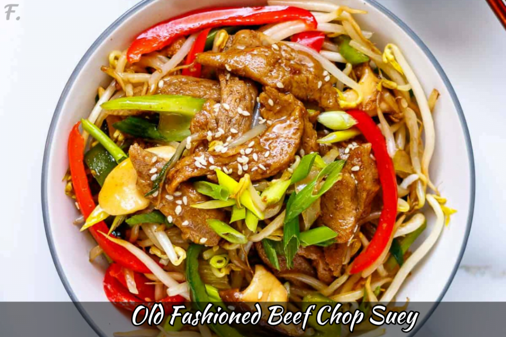 Old Fashioned Beef Chop Suey Recipe