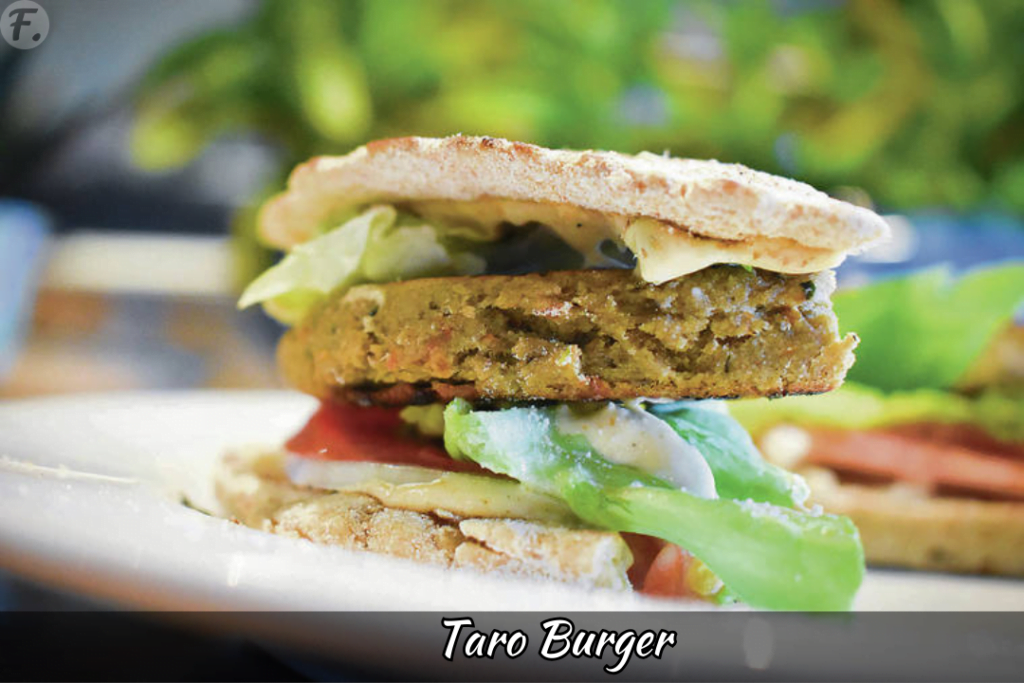 Taro Burger Recipe