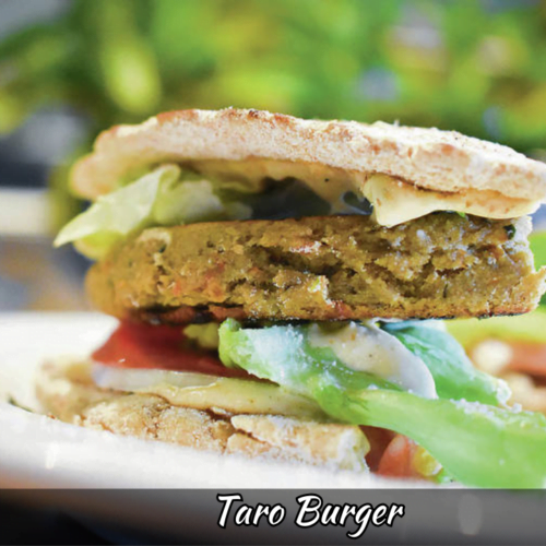 Taro Burger Recipe