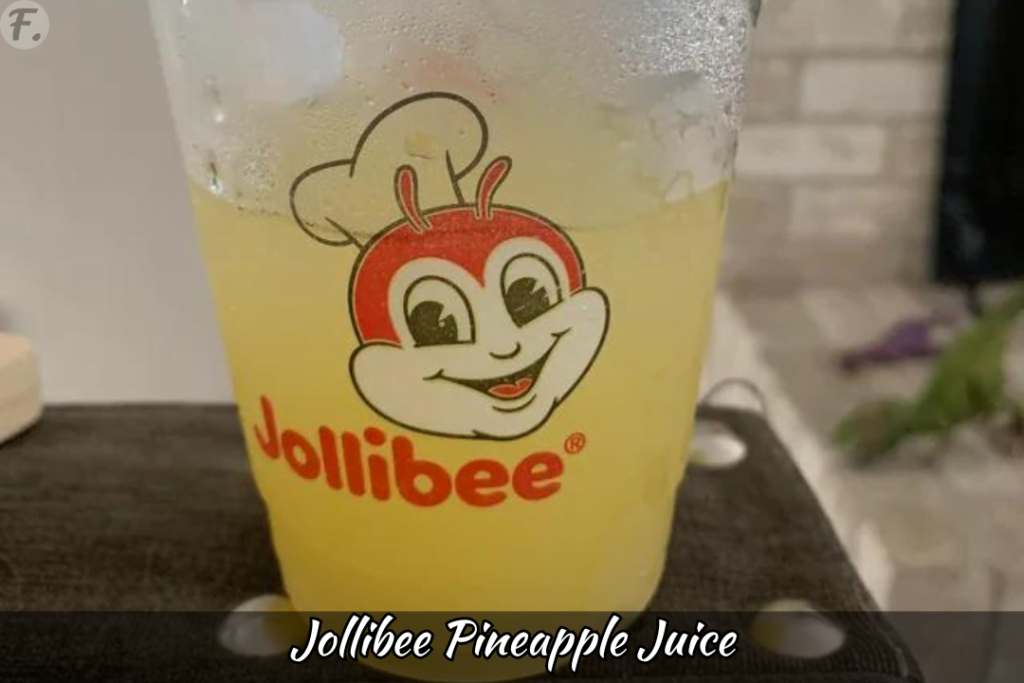 Jollibee Pineapple Juice
