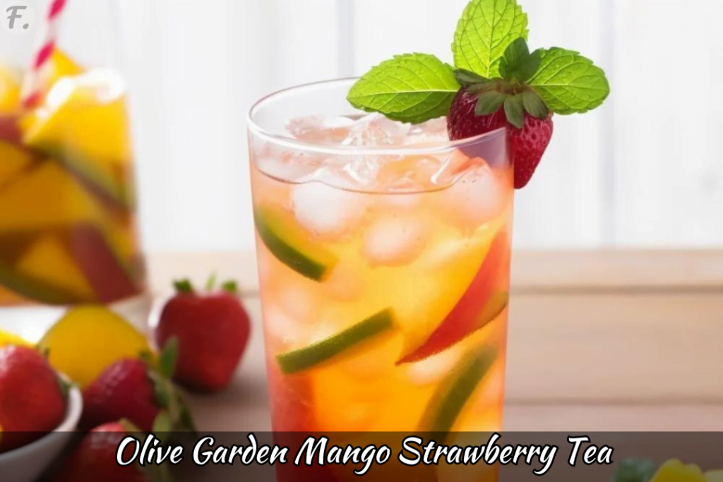 Olive Garden Mango Strawberry Tea