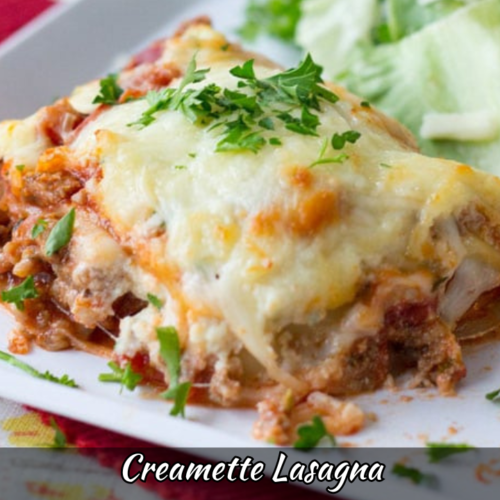 Creamette Lasagna Recipe