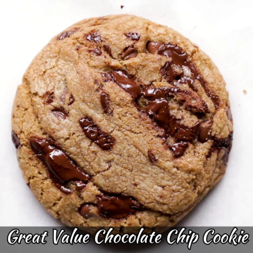 Great Value Chocolate Chip Cookie Recipe