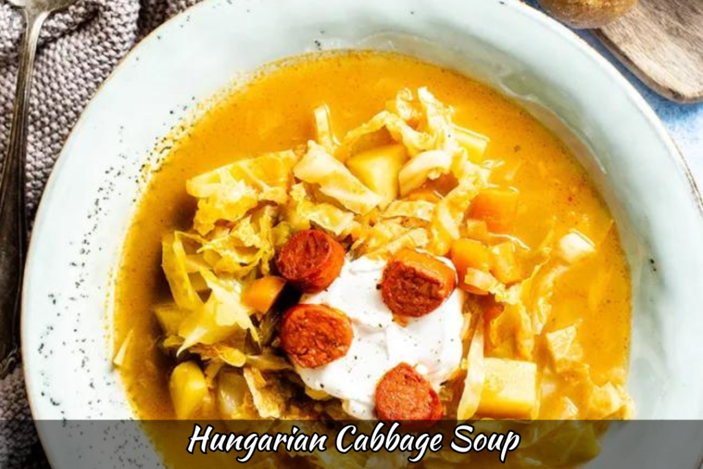 Hungarian Cabbage Soup