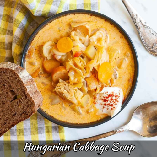 Hungarian Cabbage Soup Recipe