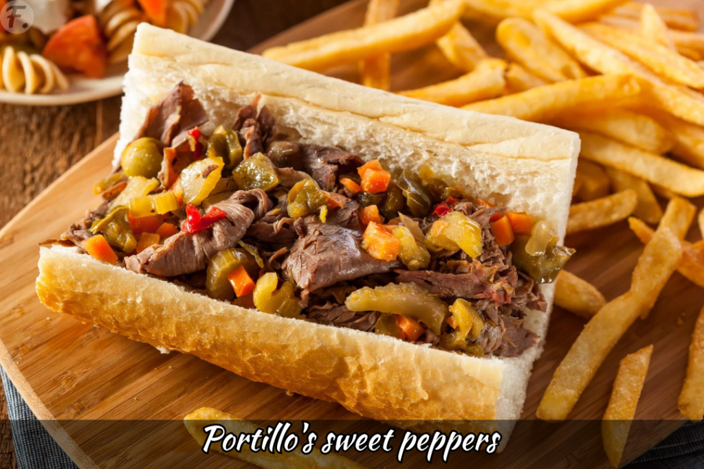 Portillo's sweet peppers Recipe