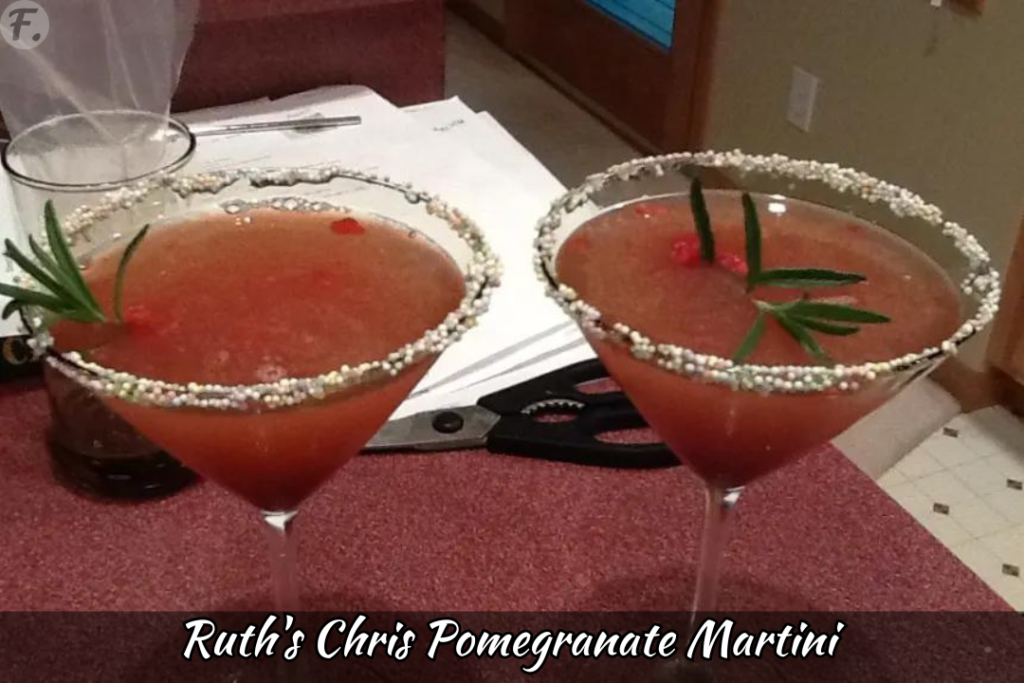 Ruth's Chris Pomegranate Martini Recipe